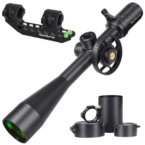 WestHunter Optics TD-S 10-40x50 SFIR Long Range 1/10 MIL Precision Riflescope | Picatinny Shooting Kit A von WestHunter