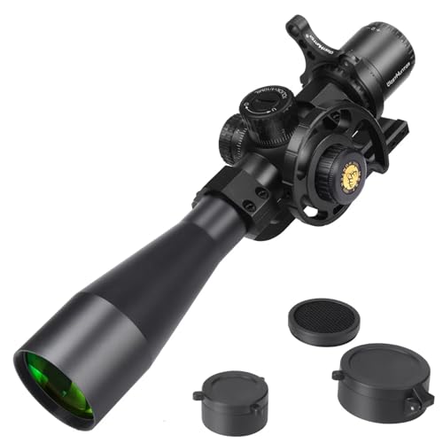 WestHunter Optics WHT 6-24X44 SFIR FFP Compact Scope, 1/10 Mil First Focal Plane Red Illumination Etched Glass Reticle, 30mm Tube Precision Scope Sight, with Picatinny Mount von WestHunter