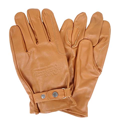 Westernwear Western Freizeit- und Reithandschuhe Kalbsnappaleder- Handschuhe, Lederhandschuhe (2XL, braun) von Westernwear-Shop
