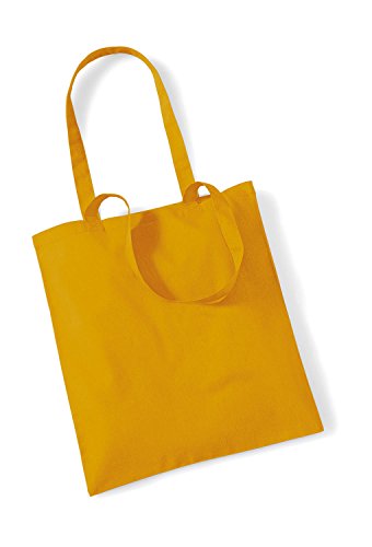 Westford Mill Bag for Life - Long Handles, Größe:38 x 42 cm, Farbe:Mustard von Westford Mill