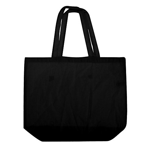 Westford Mill Maxi Bag for Life, 35 x 39 x 13 cm, Black von Westford Mill