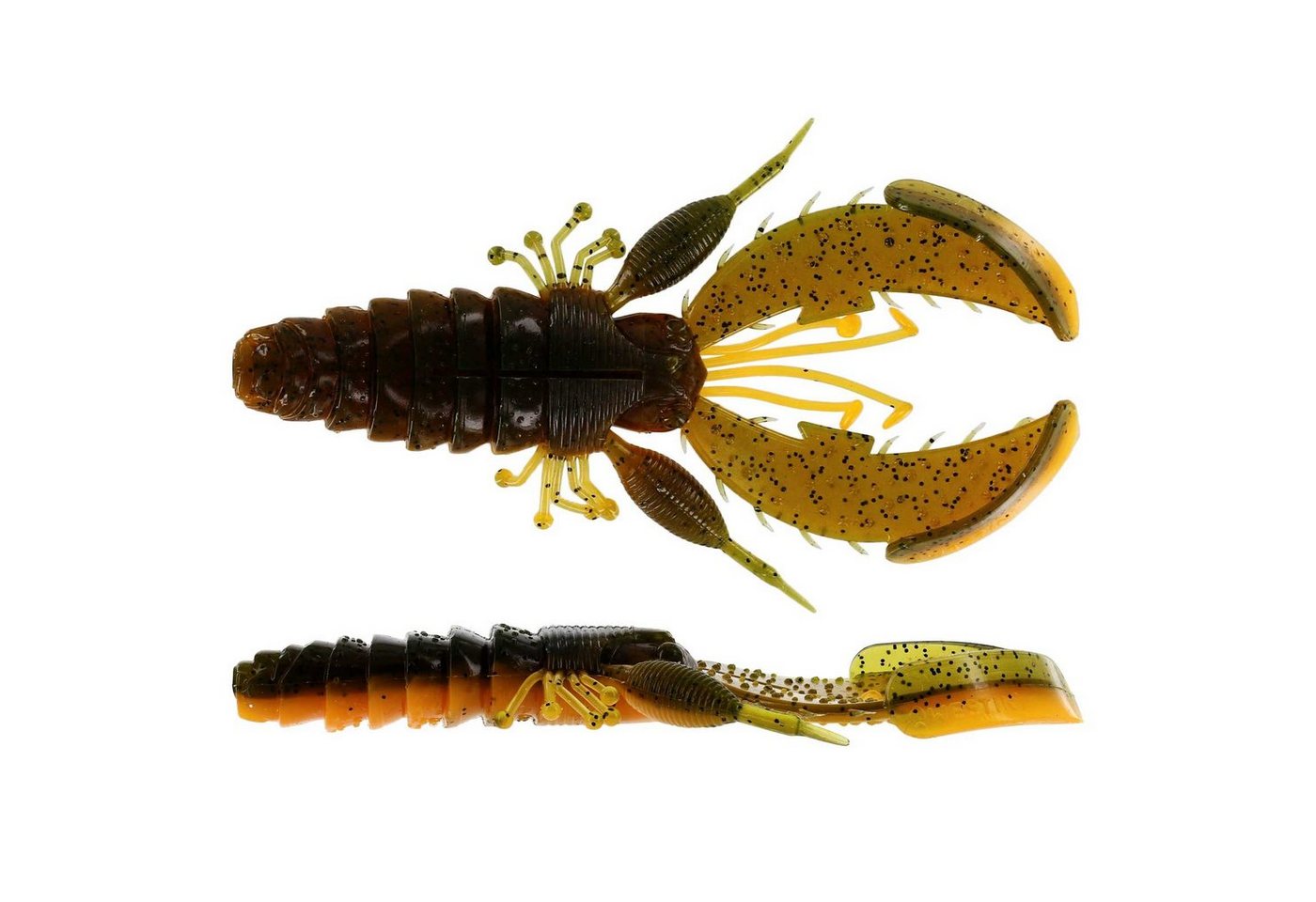 Westin Fishing Kunstköder, Crecraw Creaturebait 8,5cm UV Craw 5 Stück Gummikrabbe von Westin Fishing