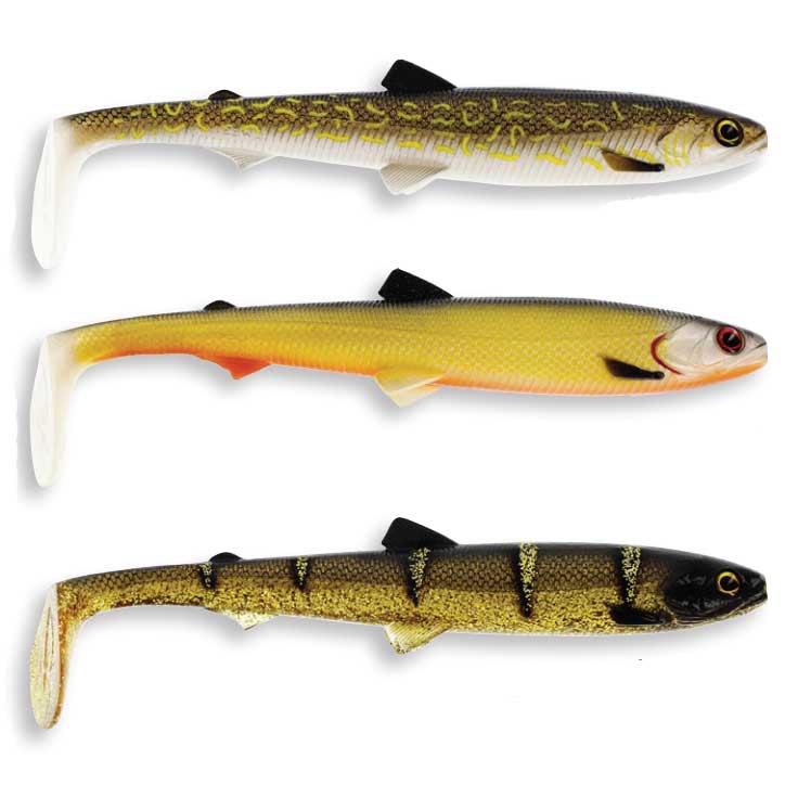 Westin Bull Teez Shadtail Soft Lure 53g 180 Mm 16 Units Mehrfarbig von Westin