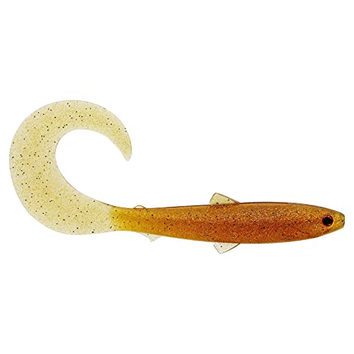 Westin BullTeez Curltail 14cm 15g - 2 Gummiköder, Farbe:Motoroil Pepper von Westin