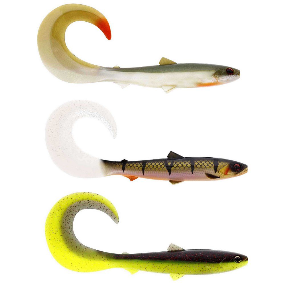 Westin Bullteez Curltail Soft Lure 3g 80 Mm 60 Units Golden von Westin