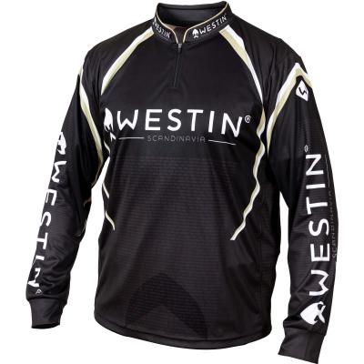 Westin LS Tournament Shirt M Black/Grey von Westin