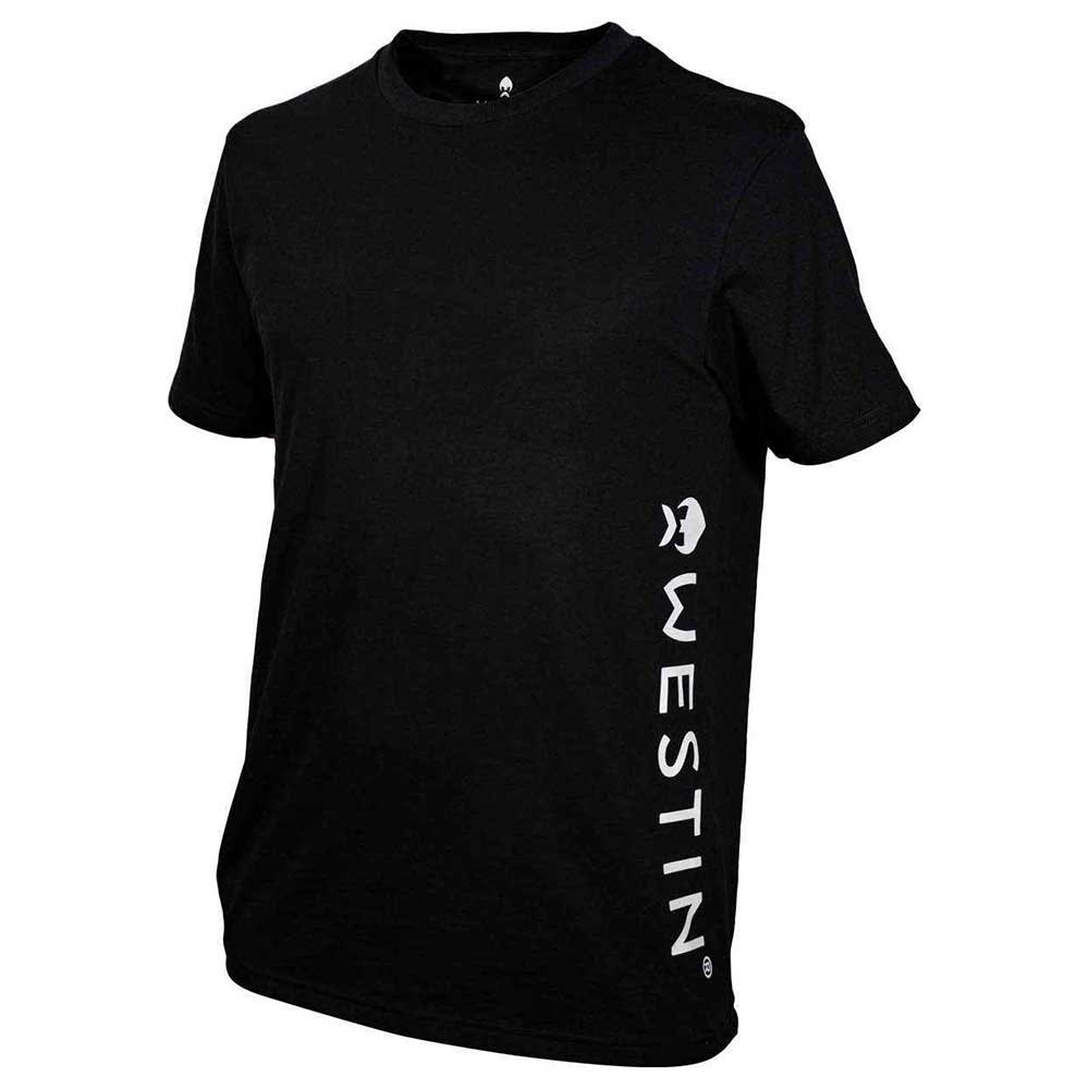 Westin Vertical Short Sleeve T-shirt Schwarz 3XL Mann von Westin