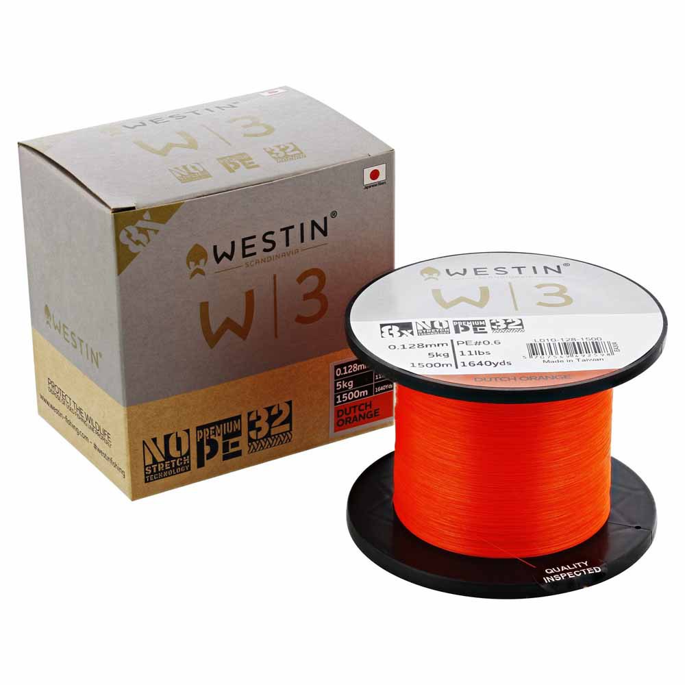 Westin W3 1500 M Braided Line Golden 0.100 mm von Westin