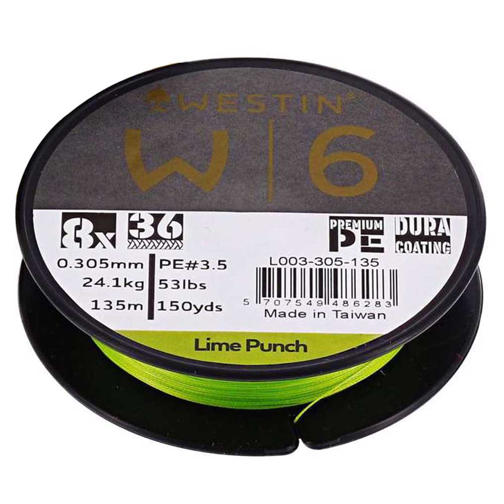 Westin W6 8 1500 M Braided Line Durchsichtig 0.165 mm von Westin