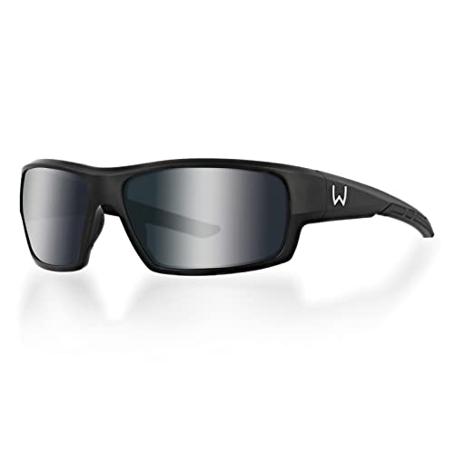 Westin W6 Sport 10 Matte Black LB Brown LM Silver Flash - Polbrille, Brille, Sonnenbrille, Angelbrille von Westin