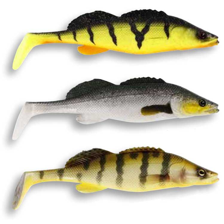 Westin Zander Teez Shadtail Soft Lure 6g 85 Mm 48 Units Mehrfarbig von Westin