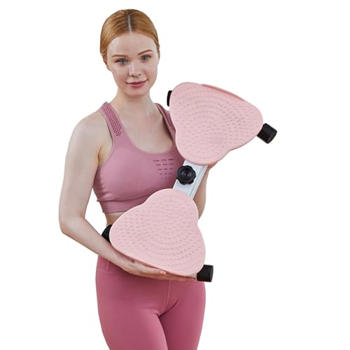 Waist Twisting Machine, Twist Waist Disc Board Mit Widerstandsbänder Und Massage Fußsohle, 150 Kg Gewichtskapazität, Multifunktions Taillentwister Balance Board Sportgeräte Zuhause Balancierbrett von Weyot