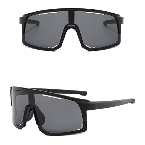 Weyying Outdoor Sports Polarisierte Sonnenbrille, Sonnenbrille Fahrradbrille, Schutz Schutzbrille MTB, Fahrradbrille, Anti-UV400, Schutzbrille Sportbrille, für Fahren, Laufen, Angeln und Radfahren von Weyying