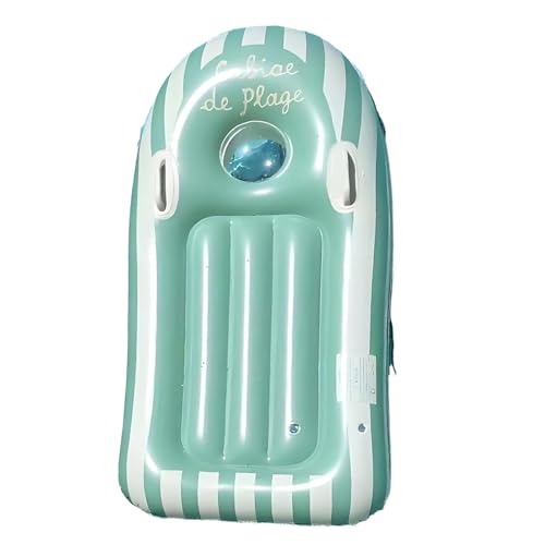 Wezalget Aufblasbare Bodysurf Bretter | Tragbares Kinder Surfboard Mit Griffen | Wasserrutsche Sport Im Garten Outdoor See Und Party Sommer Badespaß von Wezalget