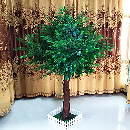 WgGUIF Artificial Ficus Tree, Faux Ficus Tree, Ficus Tree Artificial, Artificial Green Banyan Trees, Simulation Banyan Tree Ficus Tree, Wishing Tree, Fake Tree Indoor Outd 1.2x1m/3.9x3.2ft von WgGUIF
