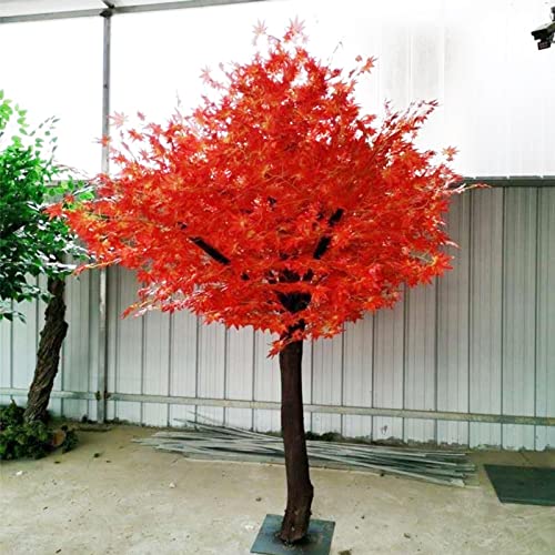 WgGUIF Artificial Japanese Maple Tree, Simulation Maple Tree, Wishing Tree, Artificial Plant for Outside Fall Decor, Fake Autumn Tree 1x0.6m/3.2x1.9ft von WgGUIF