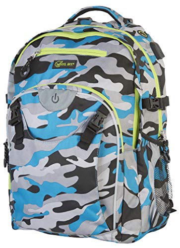 Wheel Bee® Backpack Generation Z - Camouflage blue von Wheel-Bee