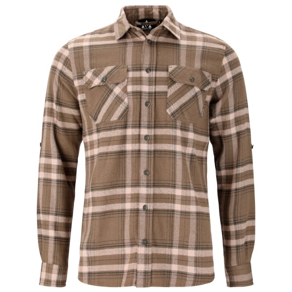 Whistler - Jamba Flannel Shirt - Hemd Gr 4XL braun von Whistler