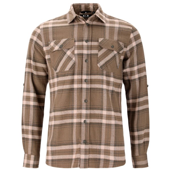 Whistler - Jamba Flannel Shirt - Hemd Gr 5XL braun von Whistler