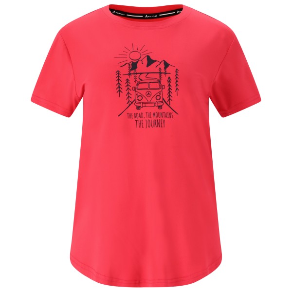 Whistler - Women's Tergo Printed Tee - Funktionsshirt Gr 38 rot/rosa von Whistler
