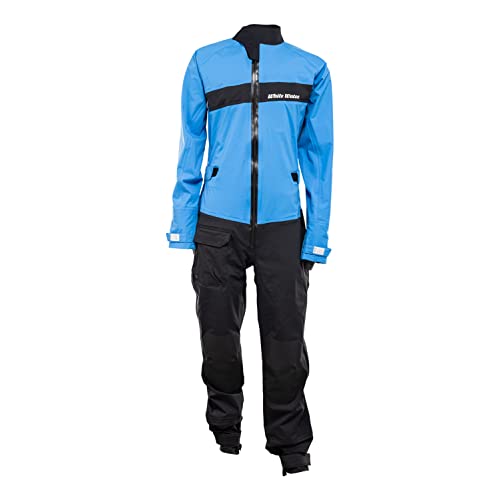 White Water Unisex – Erwachsene FIRETECH 3-Layer Trockenoveralls, Blauschwarz, XS von White Water