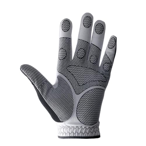 Golfer-Herrenhandschuhe – einzelne linke Hand-Flexlite-Golfhandschuhe | Universelle Passform, rutschfeste Einzelhandschuhe für die linke Hand mit weichem, waschbarem und atmungsaktivem Stoff für Männe von Whnbuij