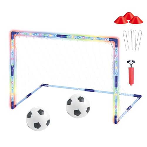 Kinder Fußballtor | Tragbare Pop-Up Fußballtore Mit Netz - Kleines Fußballtor Sportausrüstung Für Training Fußballplatz Outdoor Spiele Spielplatz von Whnbuij