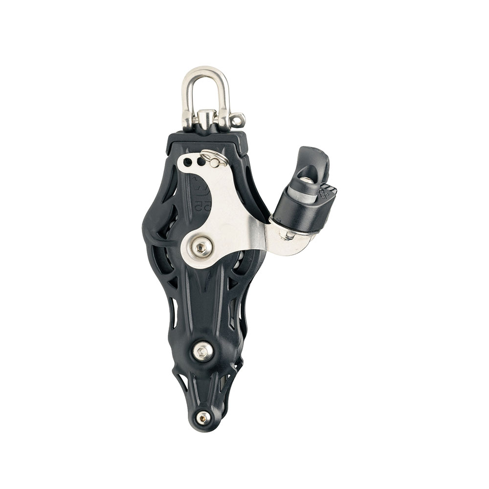 Wichard Bearing Pulley With Fiddle Swivel Shackle Cleat Nut Silber 45 mm von Wichard