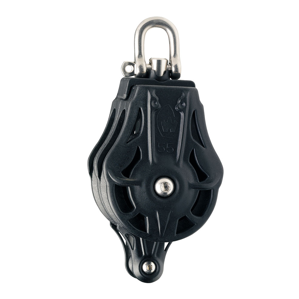 Wichard Double Shackle Swivel Becket Pulley 12 Mm Silber 55 mm von Wichard