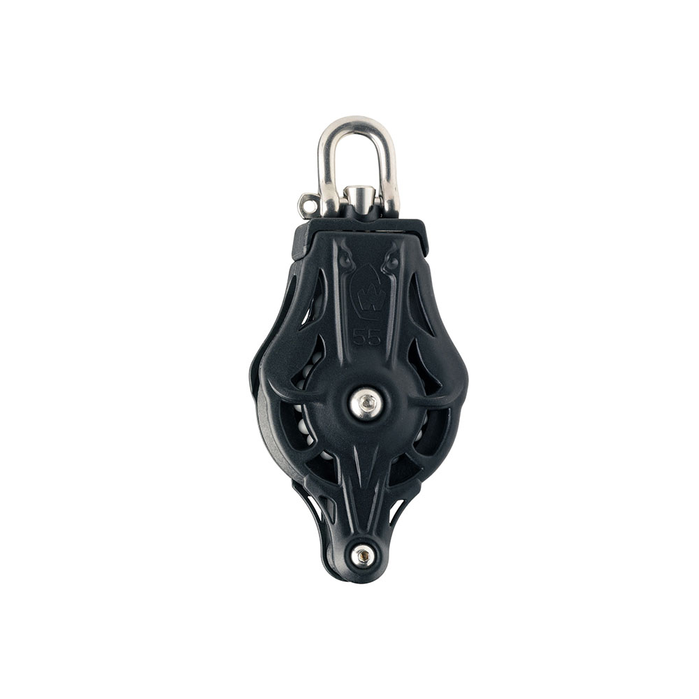 Wichard Simple Swivel Shackle Becket Bearing Pulley Silber 55 mm von Wichard