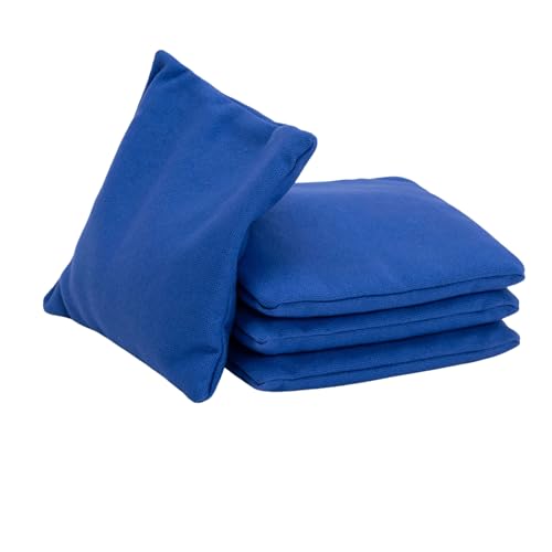 Wicked Wood Cornhole Bags – 2 x 4 offizielles ACL Lizenzprodukt – 15 x 15 cm – 450 g – ACL REC – Blau von Wicked Wood Games
