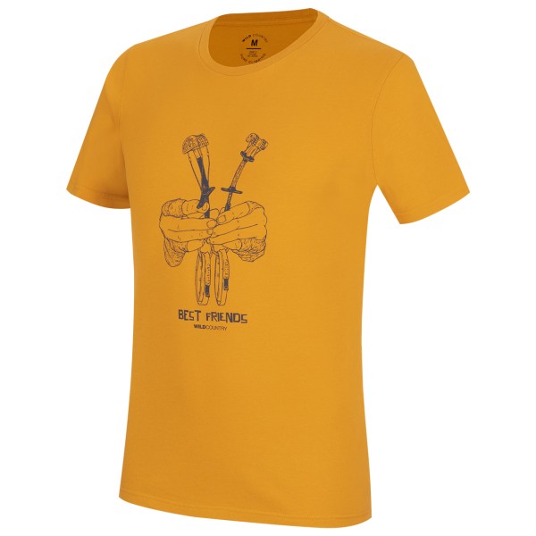 Wild Country - Flow - T-Shirt Gr L;M;S;XL;XXL beige;blau;orange;rot von Wild Country