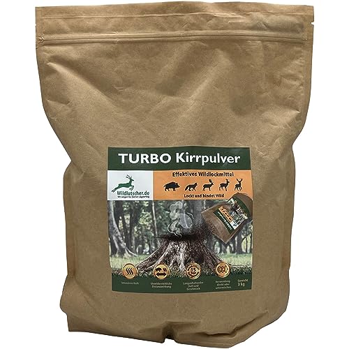 Wildlutscher Turbo Kirrpulver 3 kg (11,63 € / kg) von Wildlutscher