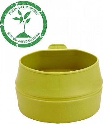 Wildo Green-Line Fold-A-Cup, Faltbecher - Hellgrün - 200 ml von Wildo