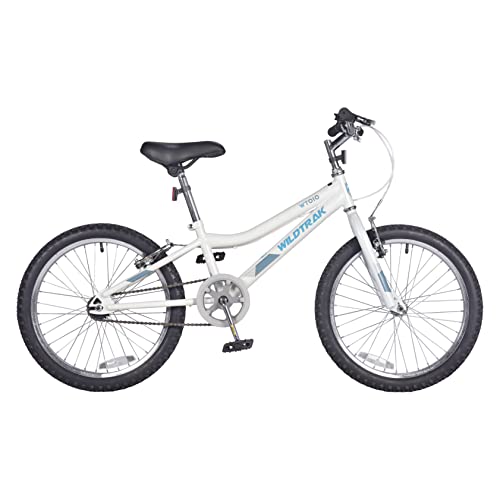 Wildtrak - 20 Zoll Fahrrad für Kinder, Alter 6-9 Jahre, verstellbare Bremsen - Weiß von Wildtrak