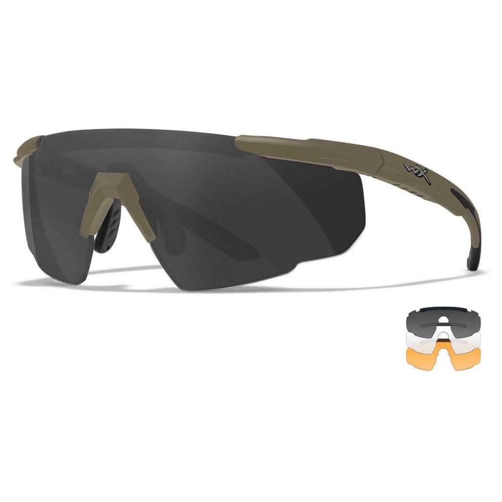Wiley X Saber Advanced Polarized Sunglasses Durchsichtig  Mann von Wiley X