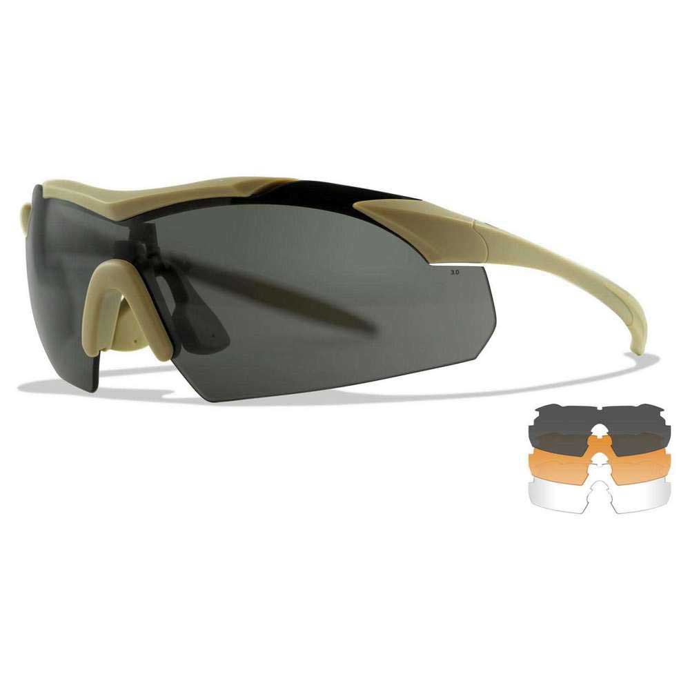 Wiley X Vapor 2.5 Polarized Sunglasses Golden  Mann von Wiley X