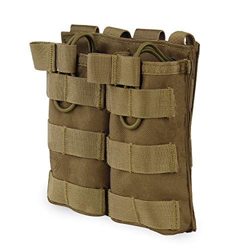 Will Outdoor Taktische Magazintasche Taktische Weste Zubehörmagazintasche Doppelte Tasche für AR M4 M16 HK416 Magazin von Will Outdoor