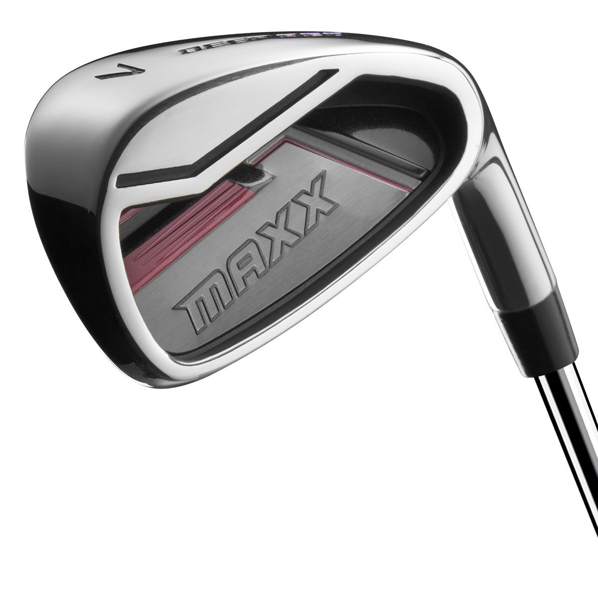 Wilson Deep Red Maxx Steel Golf Irons 2023, Mens, 5-sw (7 irons), Right hand, Steel, Regular, One Size | American Golf von Wilson Deep Red