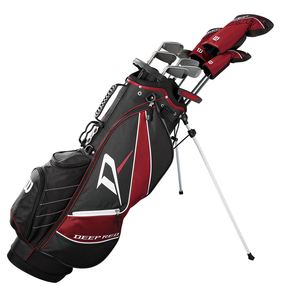 Wilson Deep Red Tour Golf Package Set, Mens, Right hand, Black/red | American Golf von Wilson Deep Red