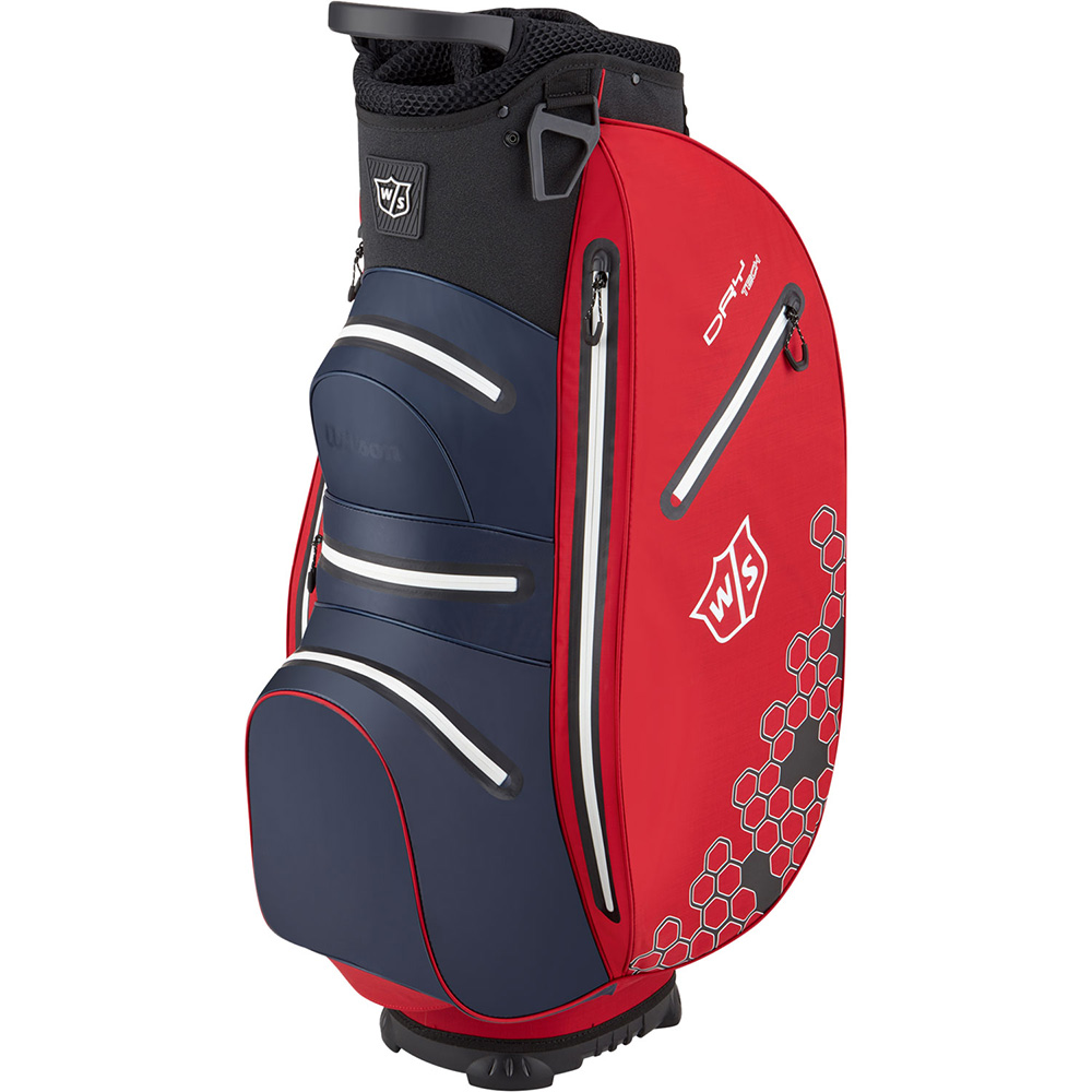 'Wilson Staff Dry Tech Cart Bag rot/navy' von 'Wilson Golf'