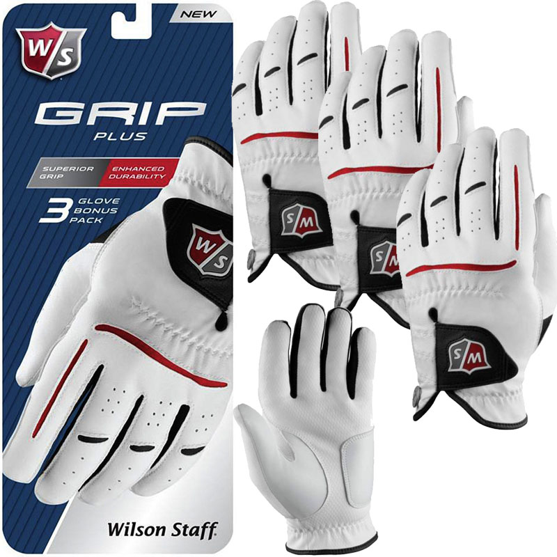 'Wilson Staff Grip Plus Handschuh 3er Pack' von 'Wilson Staff Golf'