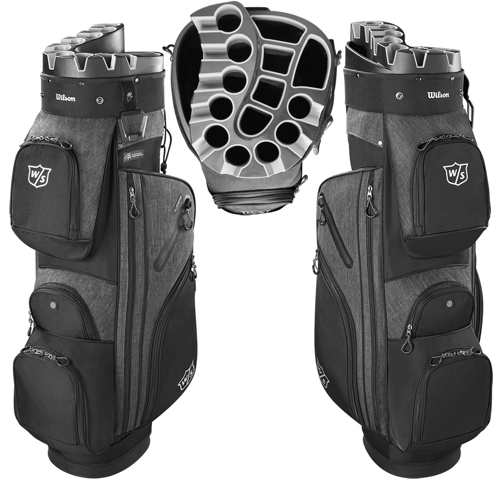 'Wilson Staff I-Lock 4.0 Cart Bag schwarz/grau' von 'Wilson Staff Golf'
