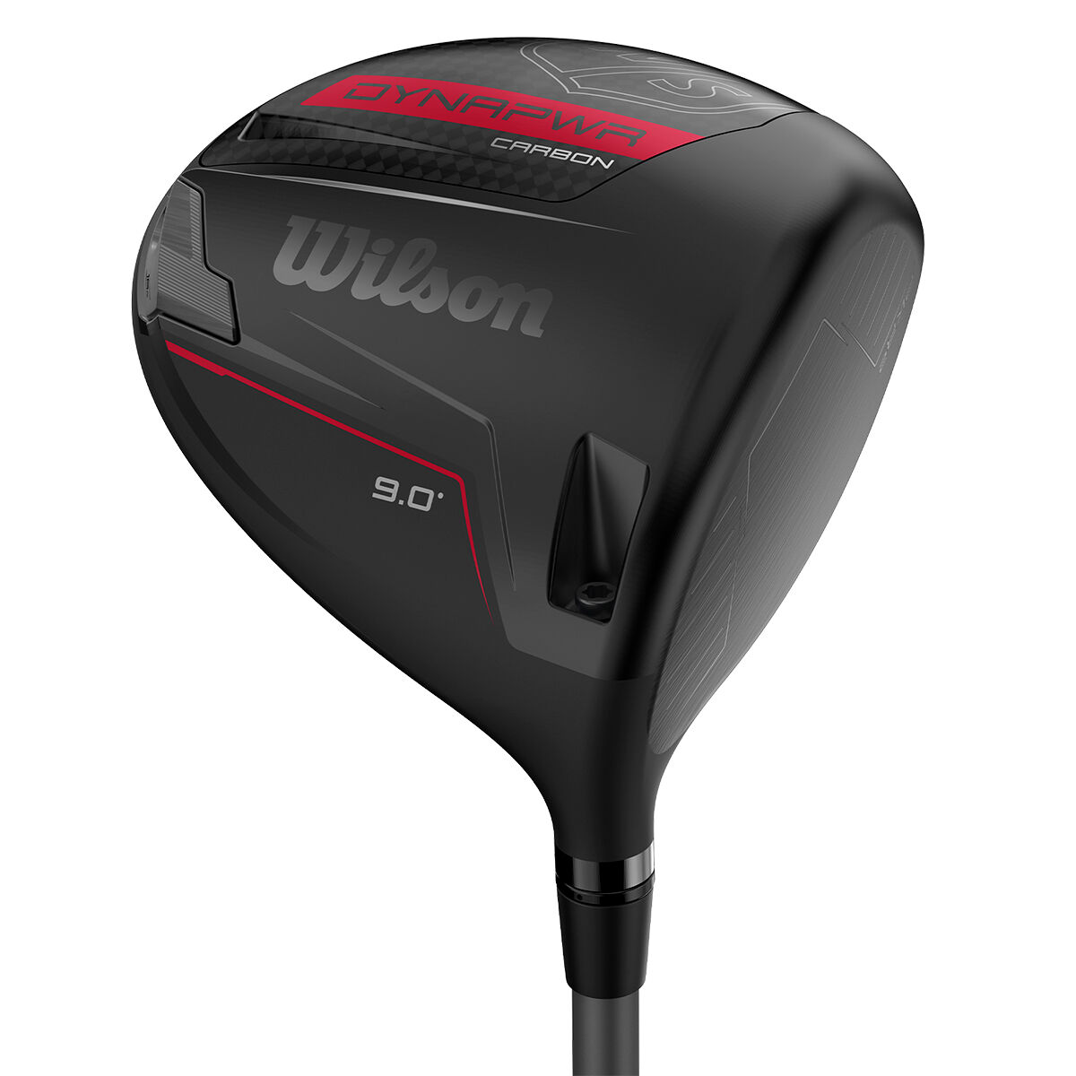 Wilson Staff Men's Black and Red Adjustable Dynapower Carbon Regular Fuji Ventus Blue Right Hand Golf Driver, Size: 10.5° | American Golf von Wilson Staff