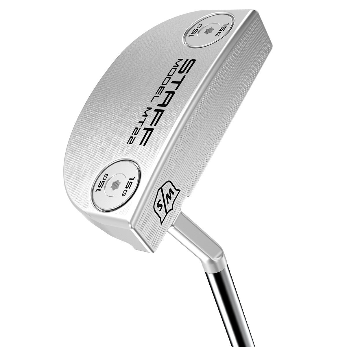 Wilson Staff Silver Model MT22 Right Hand Golf Putter, Size: 34" | American Golf, 34 inches von Wilson Staff