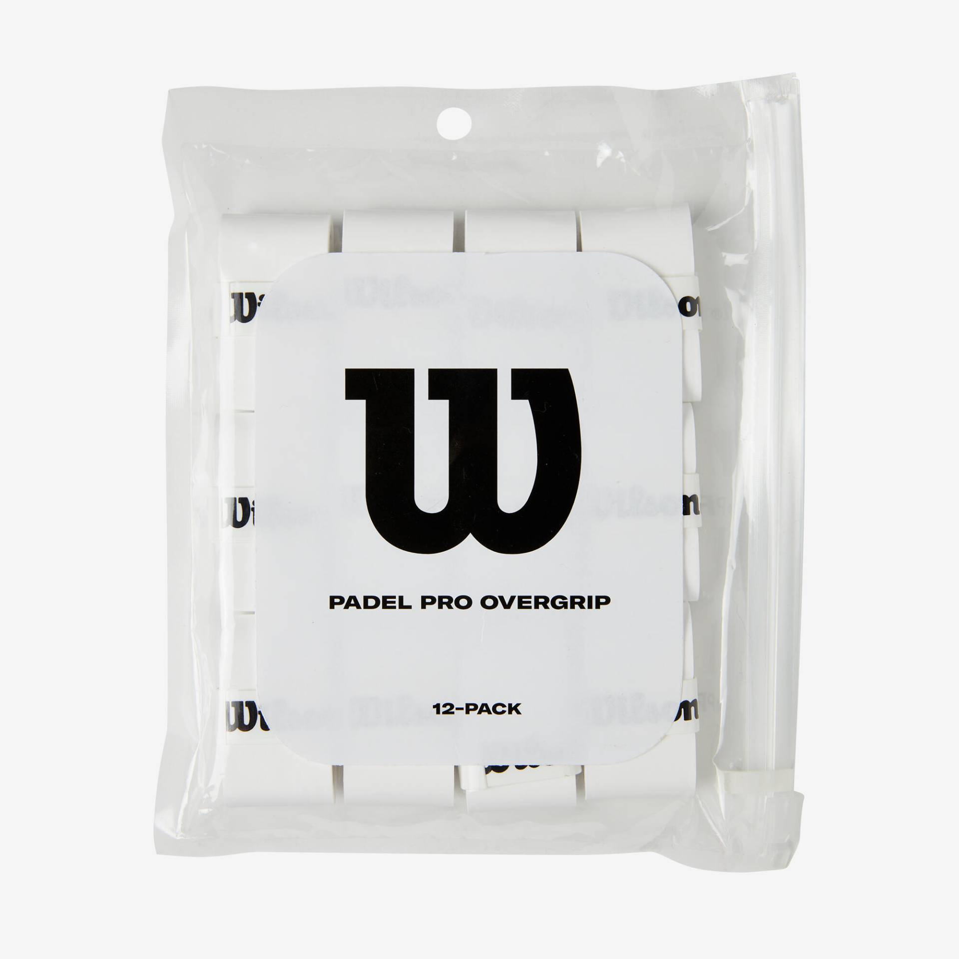 Griffband Padel Wilson - Pro Overgrip 12-er Pack weiss von Wilson