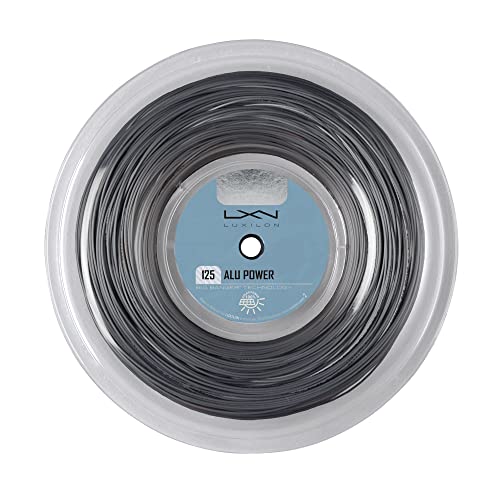 Wilson Unisex - Erwachsene Aluminium Power 125 Le Strings, Silber, 220 Meter EU von Wilson