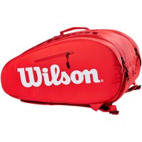 Wilson Super Tour Padelschlägertasche Rot von Wilson