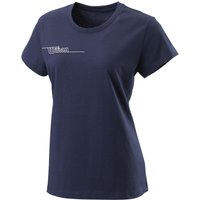 Wilson Team Ii Tech T-shirt Damen Dunkelblau - Xs von Wilson