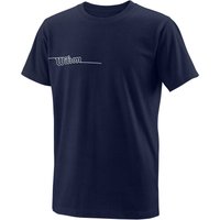 Wilson Team T-shirt Jungen Dunkelblau - Xs von Wilson
